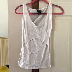 White Layered Tank